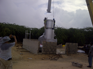 Incinerator Burn Rate 250kg/h minimum