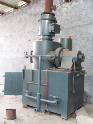 Incinerator Burn Rate 65kg/h minimum