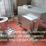 Model: TS10, Medical Waste Incinerator 10-20kgs per hour capacity