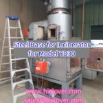 Steel Base for Incinerator Model YD30
