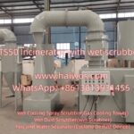 Model TS50 Incinerator with wet scrubber system