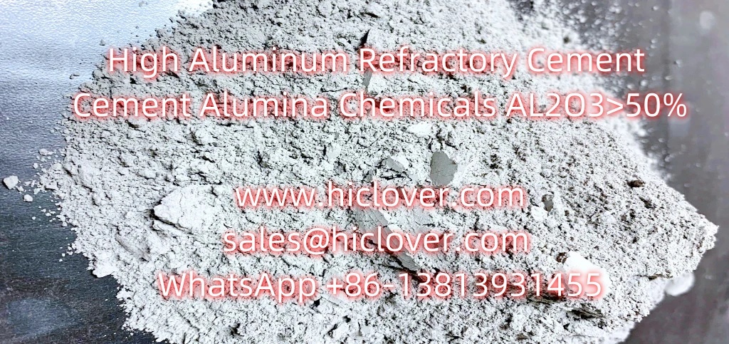 High Aluminum Refractory Cement Cement Alumina Chemicals AL2O350 CA50 A600(Kg)